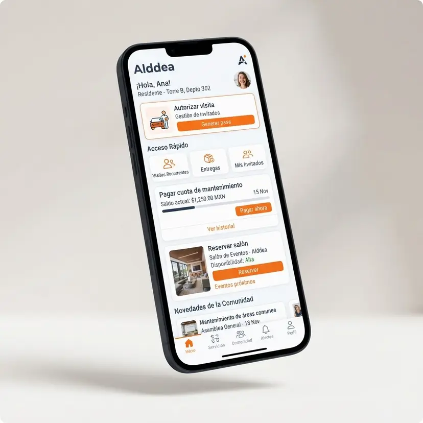 Alddea Resident App